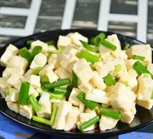 Tofu with Green Onion