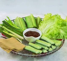 Harvest Dipping Vegetable Dish