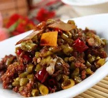 Sour Pickled Bean and Minced Pork Rice