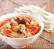 尖椒鸡蛋面