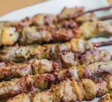 Lamb Skewers with Red Willow