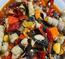 Spicy Stir-Fried Snails
