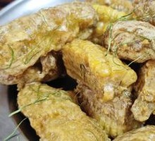 Golden Salted Egg Yolk Chicken Mid-Wings