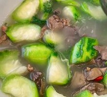 Chicken Offal and Wax Gourd Stew