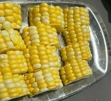 Braised Chicken with Corn in Abalone Sauce