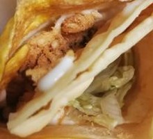 Crunchy Seaweed and Meat Floss Pancake