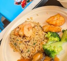 Abalone and Shrimp Fried Rice