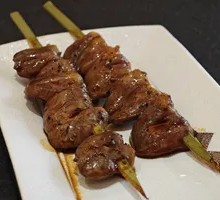 Grilled Chicken Hearts