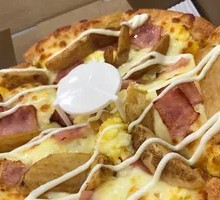 Potato Bacon Pizza