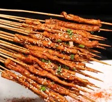 Grilled Duck Intestines