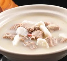 Braised Pork Rib Rice with Chinese Yam