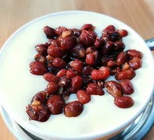 Red Bean Ginger Milk Pudding