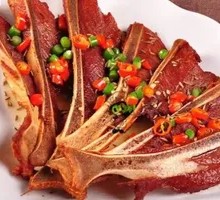 Garlic-Scented Pork Riblets