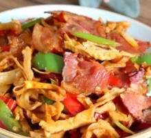 Bamboo Shoot Dried with Preserved Meat Stir-Fry