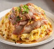 Barbecued Pork with Egg Fried Rice