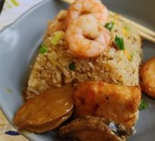 Abalone and Crab Roe Fried Rice