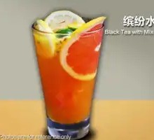 Colorful Fruit Tea