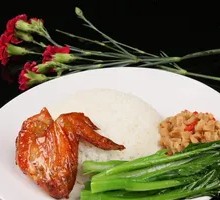 Sauce-Braised Chicken Wings Rice