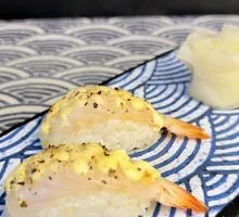 Grilled Glass Shrimp Hand Roll