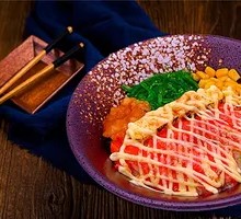 Grilled Emperor Crab Leg Rice Bowl