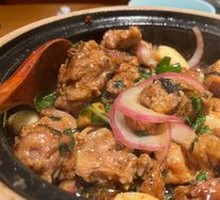 Braised Spare Ribs with Purple Perilla and Fermented Black Bean Sauce