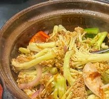 Shrimp Paste Stir-fried Cauliflower