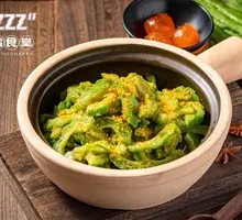 Salted Egg Yolk Stir-fried Bitter Melon