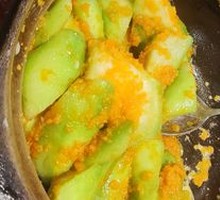 Salted Egg Yolk Stir-fried Loofah