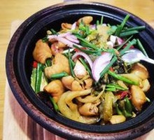 Hokkien-style Stir-fried Water Spinach with Shrimp Paste