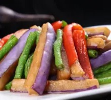 Eggplant and Green Beans