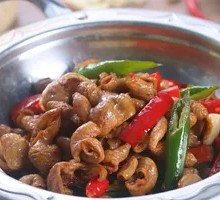Spicy Pork Intestines Stir-fry