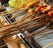 Grilled Fresh Beef Skewers