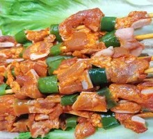 Green Pepper Pork Ribs