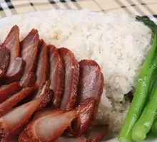 Honey-glazed BBQ Pork Rice