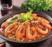 Spicy Chicken and Shrimp Stew