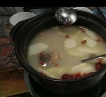 Stewed Chicken with Pig's Trotter