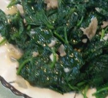 Fingerleaf Sweet Potato Leaves with Soy Bean Paste