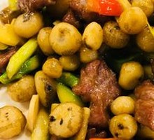 Black Pepper Beef Cubes