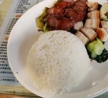Char Siu and Roast Pork Rice