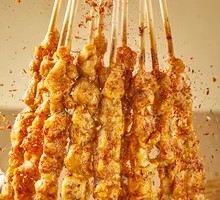 Tender Grilled Chicken Skewers
