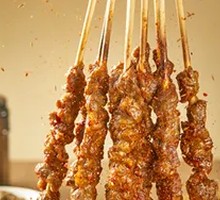 Fresh Grilled Lamb Skewers