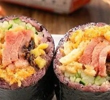 Cheese Bacon Purple Rice Ball