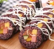 Traditional Kimchi Seaweed Rice Roll