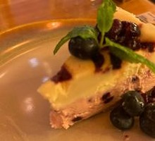 Double-Layer Blueberry Cheesecake