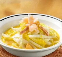 Shrimp with Baby Bok Choy