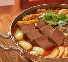 Sichuan Duck Blood Hot Pot