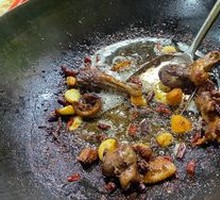 Flame-Infused Duck in Wine Sauce