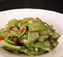 Stir-Fried Flat Beans