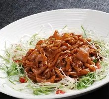 Black Bean Sauce Stir-fried Goose Intestines