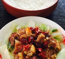 Steamed Pork Rib Rice